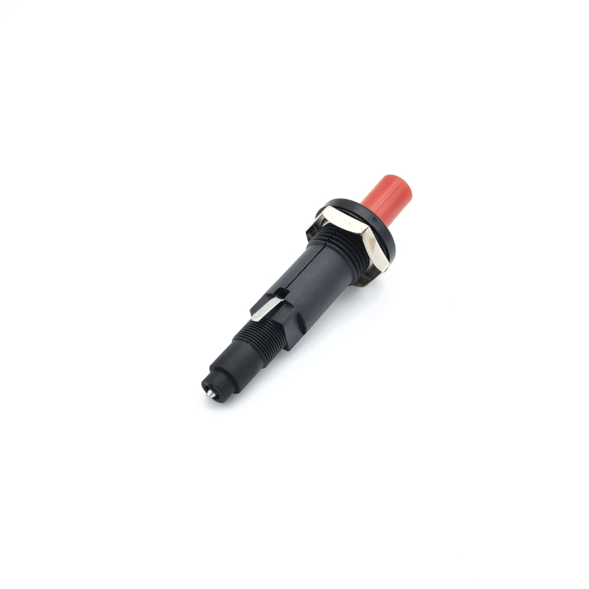 Cross-border gas igniter button, piezoelectric ignition spark ceramic igniter, one input two output