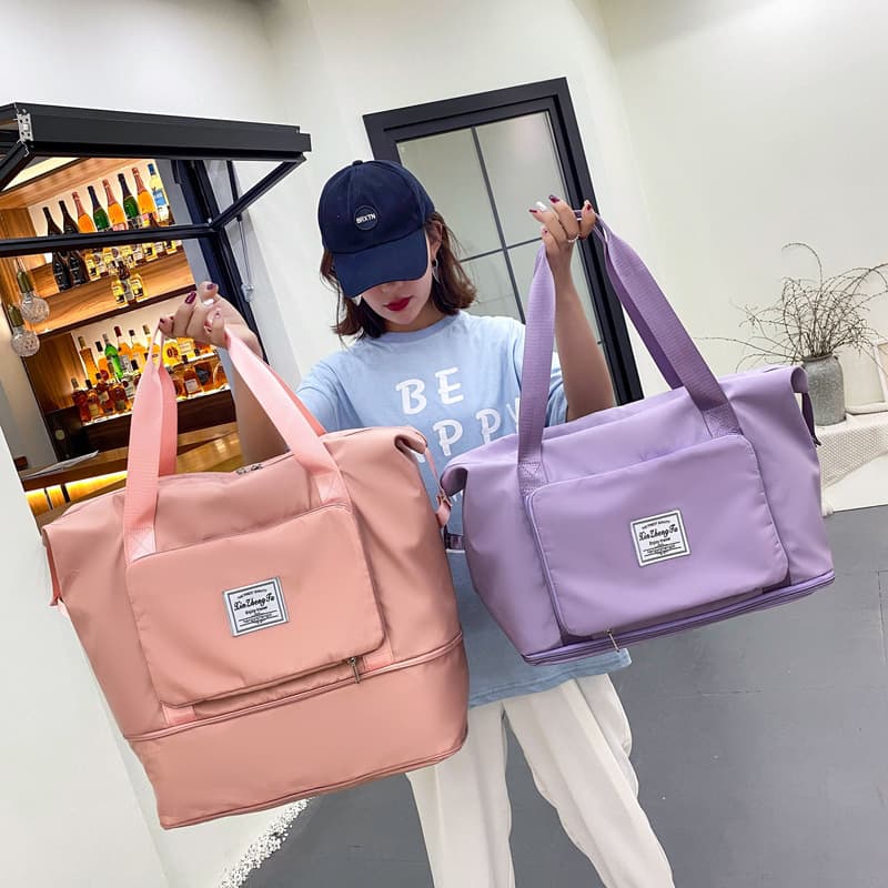 Wholesale New Large Capacity Short Distance Travel Bag Dry and Wet Separate Gym Bag Swimming Bag Portable Luggage Bag Foldable