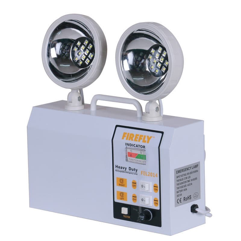Foreign Trade Export Emergency 12+ Hours Emergency Light, Fire Emergency Lighting Dual-head Light