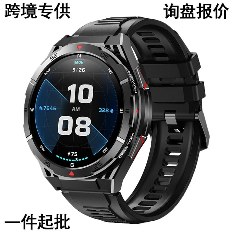 Popular X2-B smart watch 1.43-inch AMOLED screen Bluetooth call GPS altitude pressure compass Utan