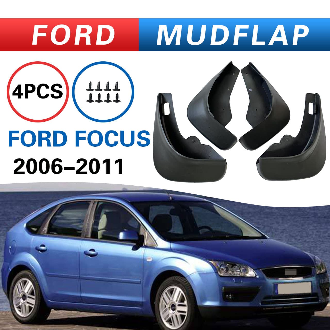 Fender for Ford Focus Hatchback 2006-2011 Cross-border Trade Auto Accessories