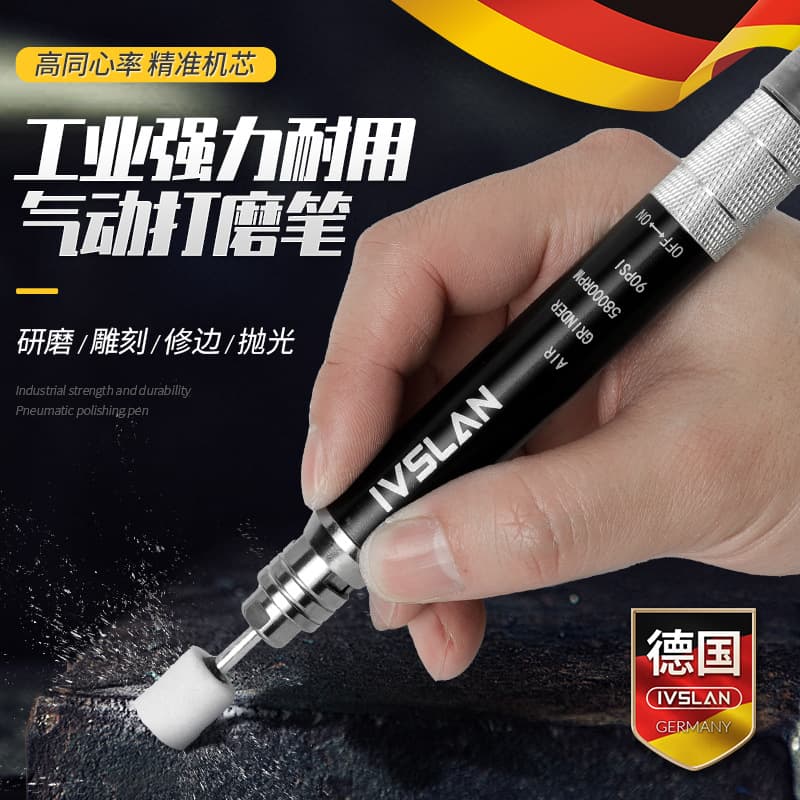 Expert Choice Aslan Air Grinding Pen Pneumatic Grinder High Torque Air Engraving Machine Jade Polishing Carving Grinding