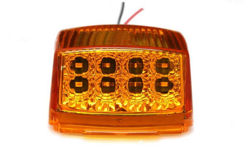 1 LED Turn Signal Corner Light 12V 17LED Dome Light Yellow