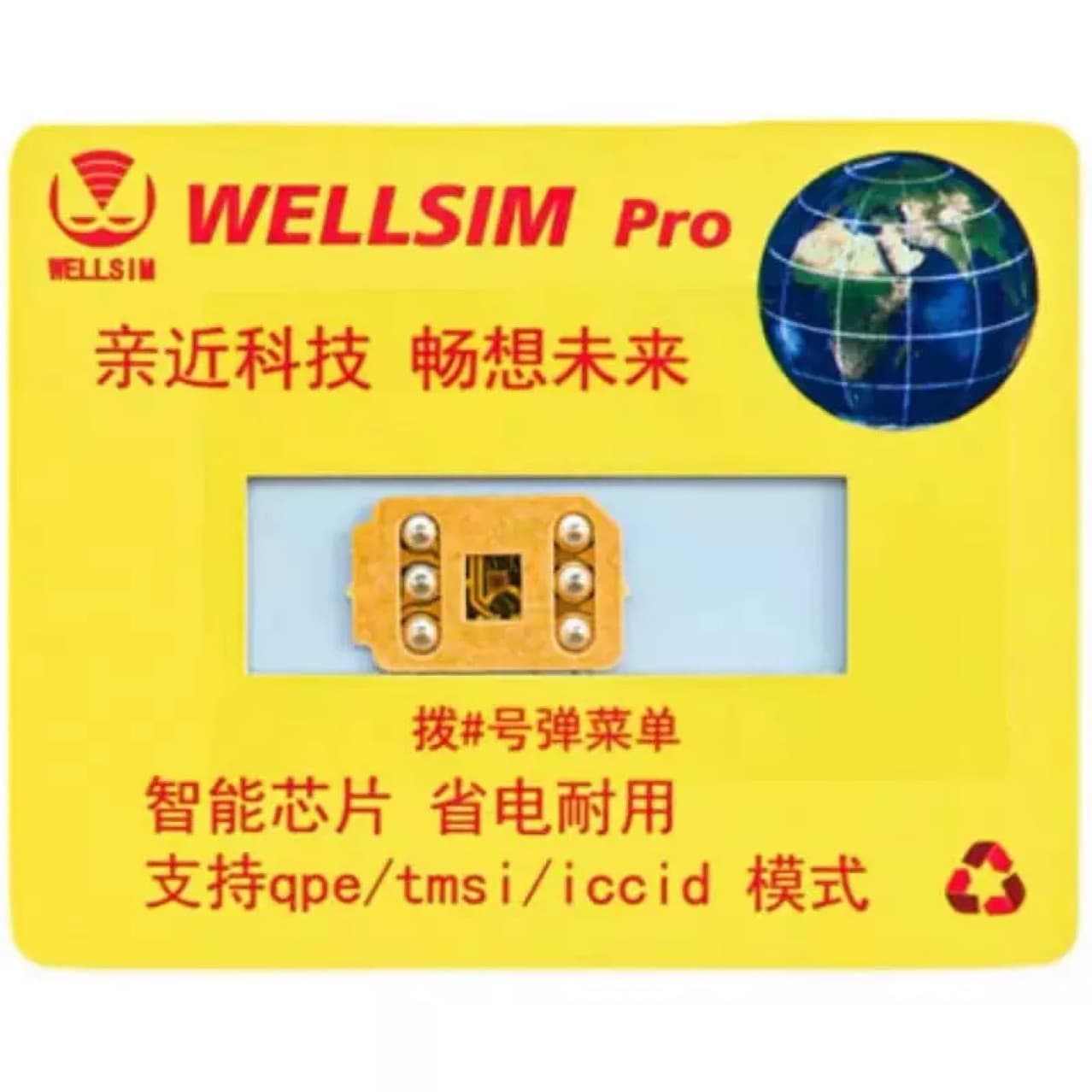 WELLSIM PRO new version single-sided adhesive universal card for 6-16PM full series