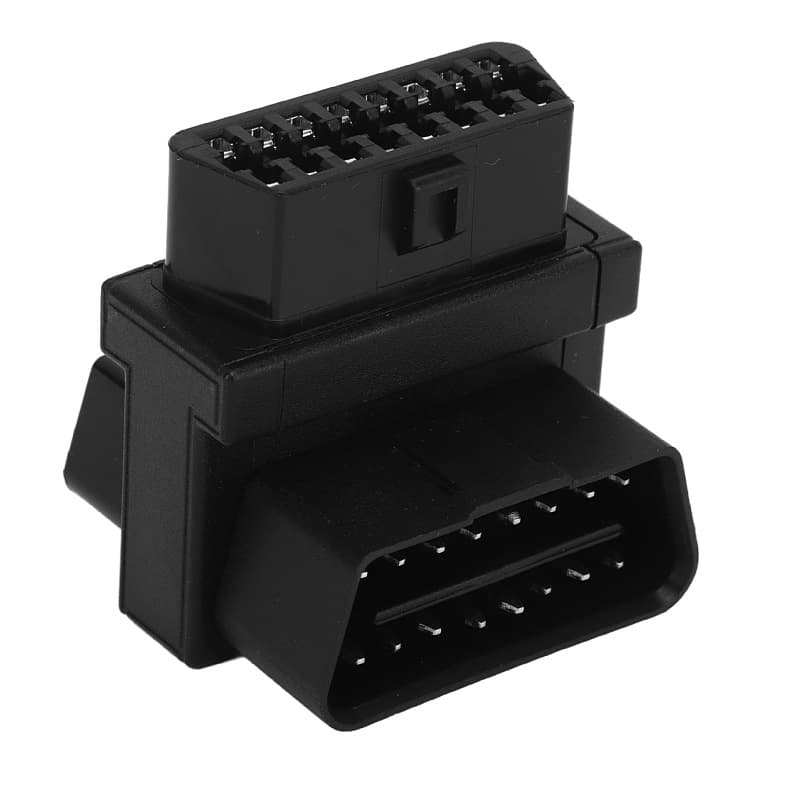 OBDII 16Pin Type B 1-to-2 Extension Cable Plug, OBD2 Adapter, 16-pin 16-core