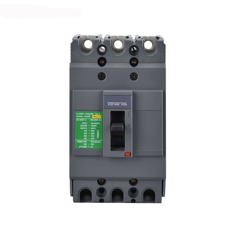 Molded Case Circuit Breaker Export Model EZC MCCB EZD MCCB