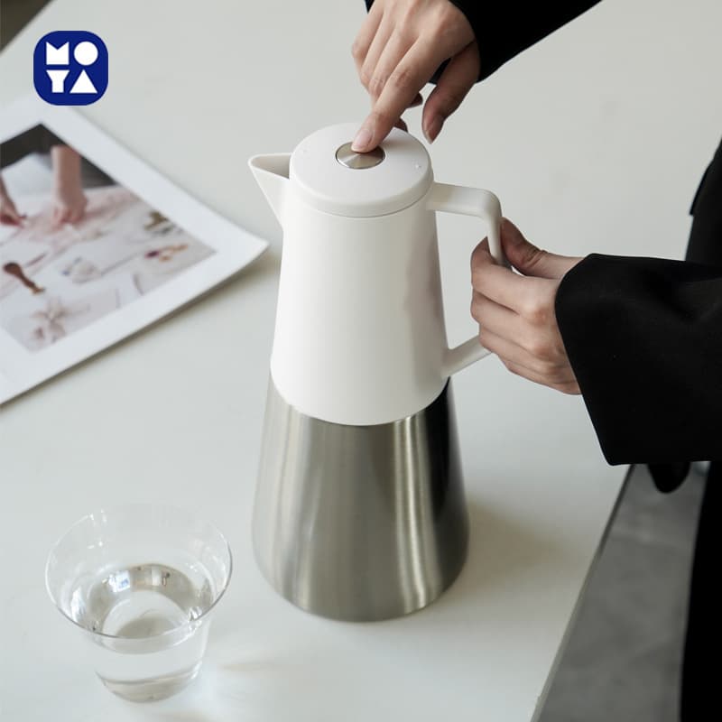 Italian coffee pot, home use, thermal carafe, large capacity, hot water kettle, convenient for dormitory students and office use