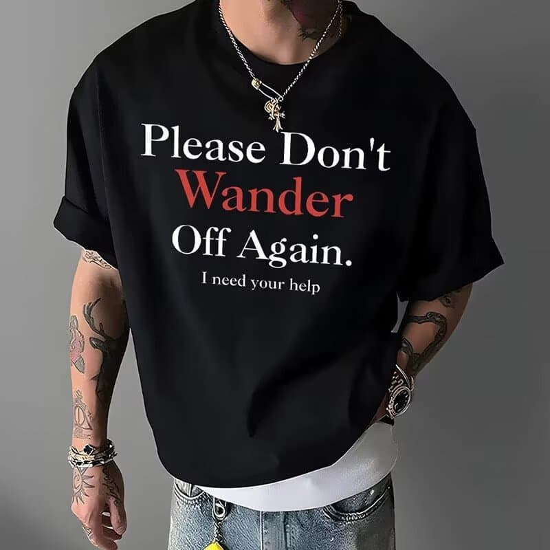 Heavy cotton trendy brand American handsome T-shirt trendy personalized printing men's summer round neck casual loose short sleeves