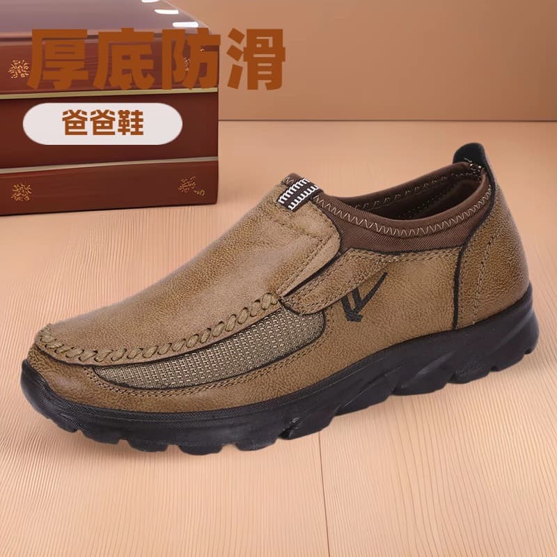Men's Spring/Autumn Old Beijing Cloth Shoes Cross-border Large Size Casual Shoes Middle-aged Dad Shoes Non-slip Soft Sole Shoes