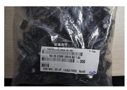 Through-Hole Electrolytic Capacitor 160V 2.2UF 6*11mm Volume DIP 80 yuan 1K