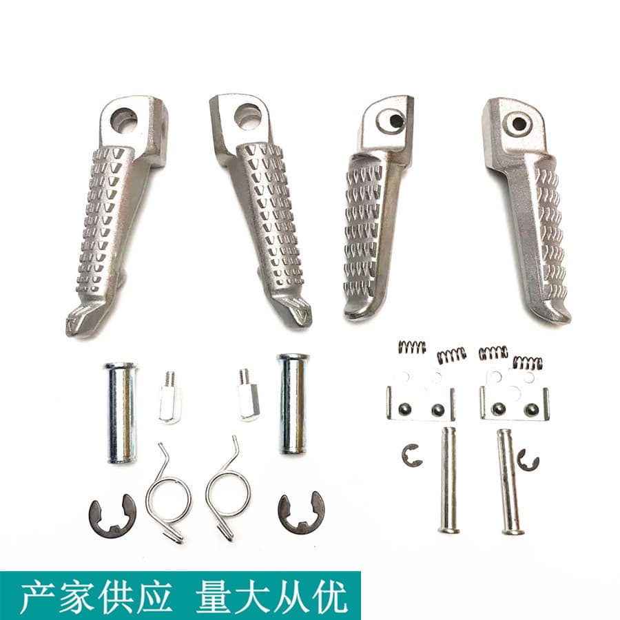 Compatible with Kawasaki Ninja 400 Z400 Z900 ZX4RR Front and Rear Footpegs Footrests Small Footboards