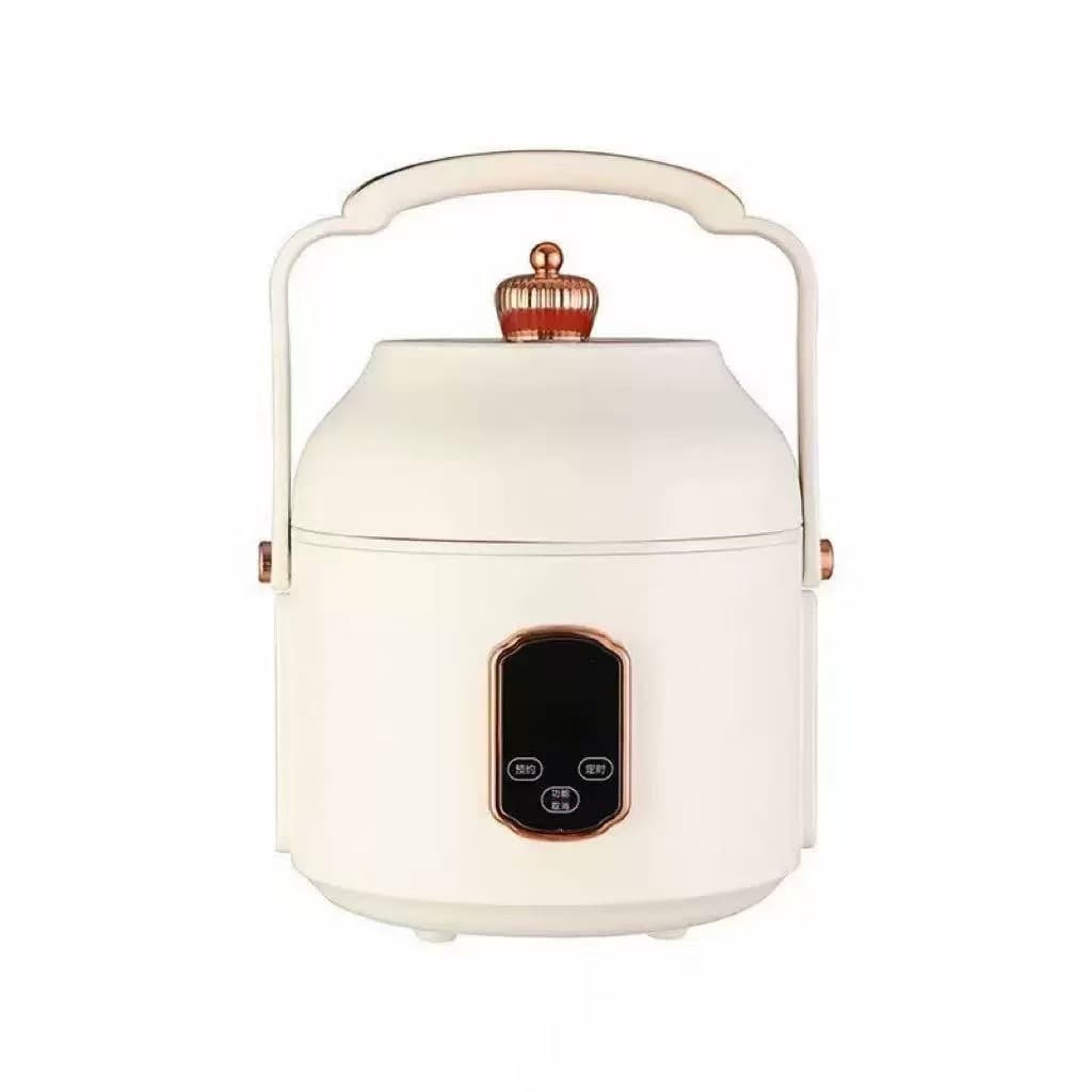 Cross-border Mini Rice Cooker Household 1.5L for Dormitory 1-2 Persons Fully Automatic Small Electric Stew Pot Cross-border
