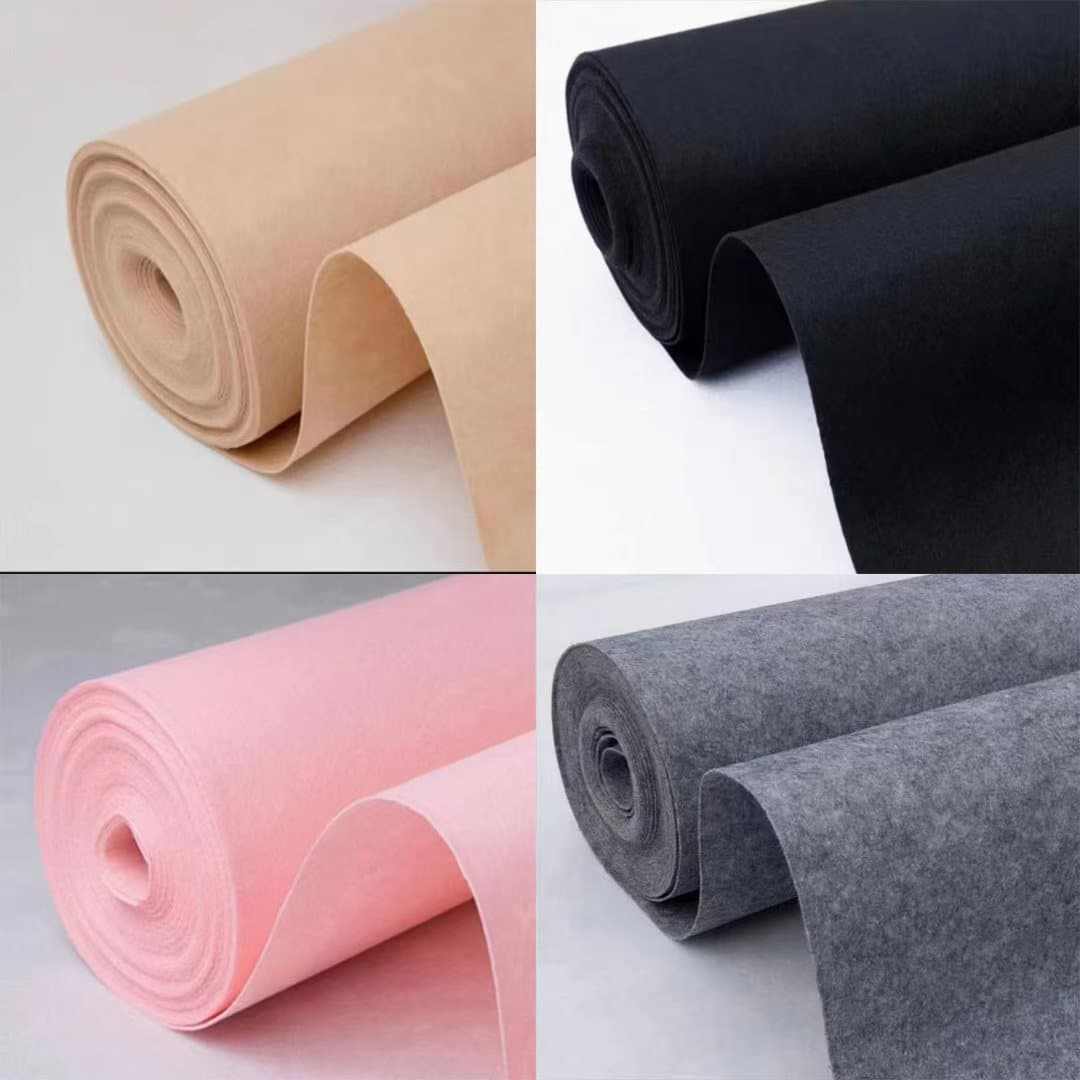 Pink 2m Wide 50m Roll Felt Carpet, Felt Carpet Pink Blanket