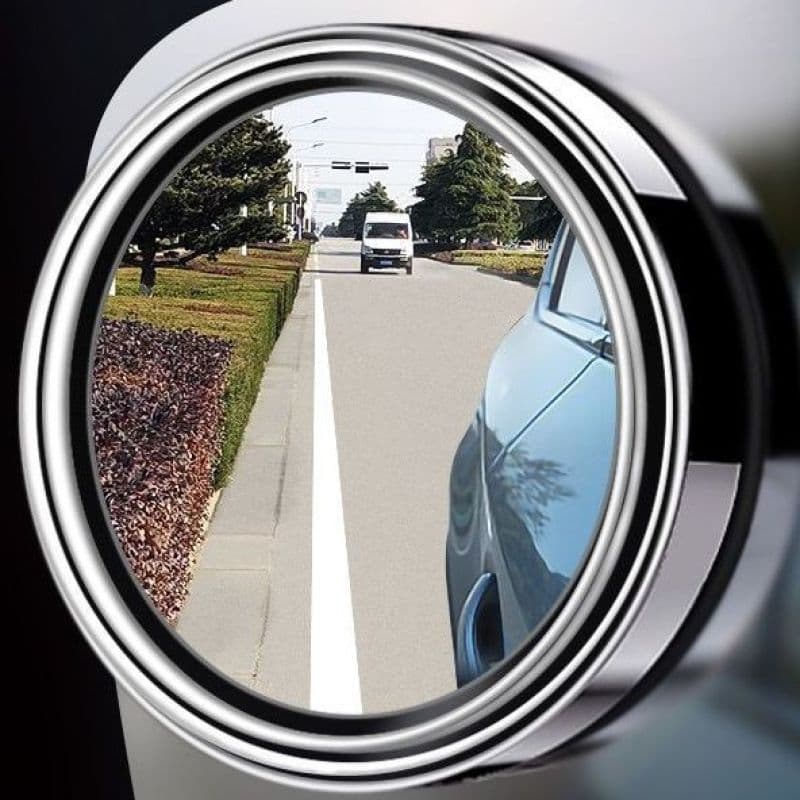 2025 New Universal Rearview Mirror Car Reverse Blind Spot Auxiliary Small Round Mirror 360 Degree Rotating Modification