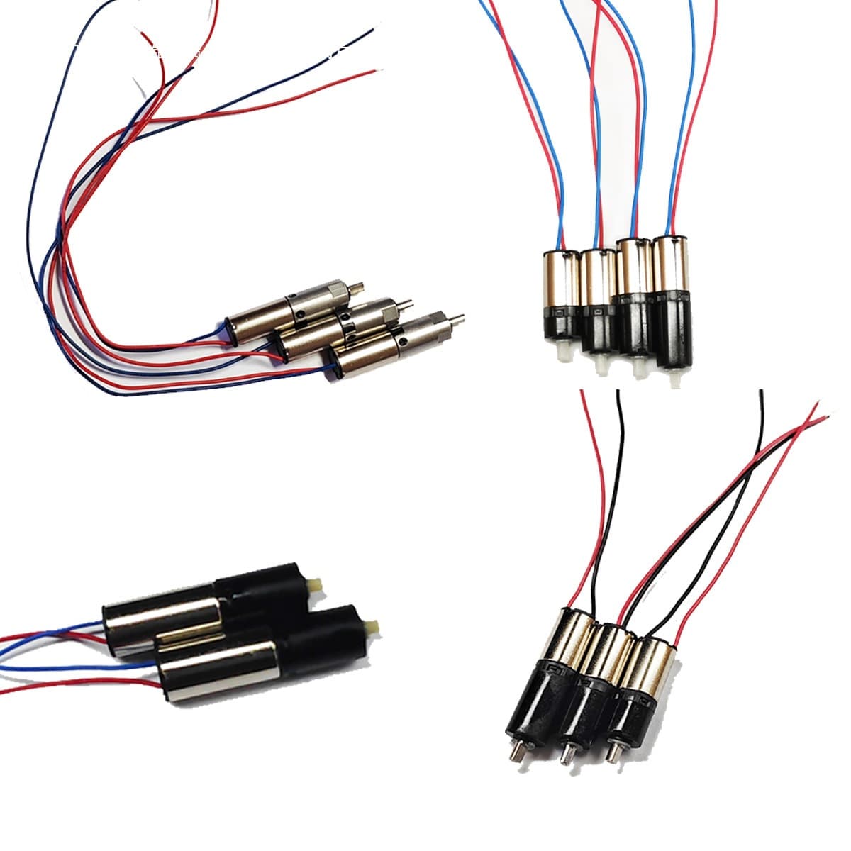 6/8mm Coreless Reduction Motor 6400/1200/240/46 RPM Plastic/Metal Gearbox Micro Motor