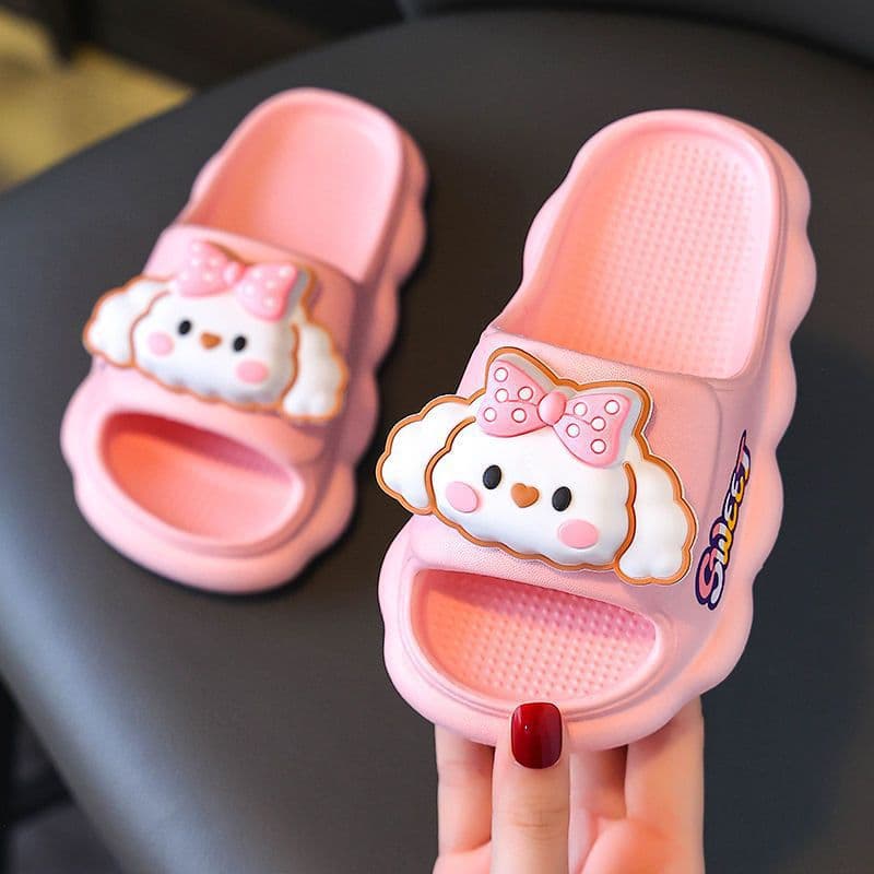 Kids' Anti-Slip Slippers for Girls 2025 New Summer Outdoor Soft Sole Princess Baby Sandals