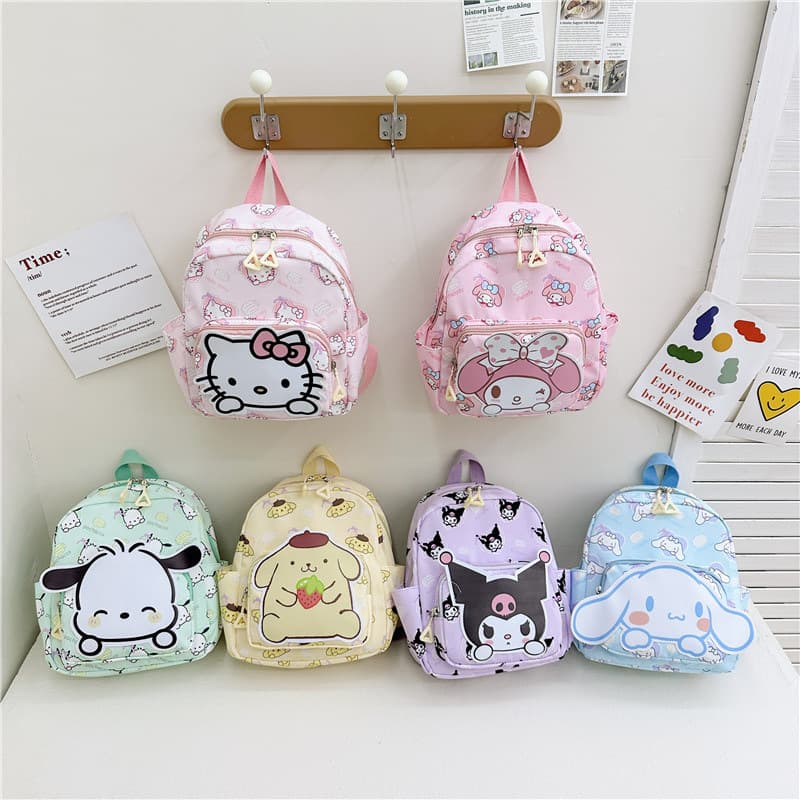 2024 summer new cartoon children's schoolbag burden reduction backpack cute primary school children kindergarten small backpack wholesale