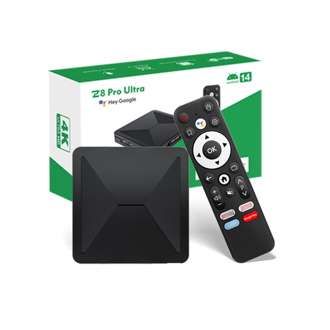Overseas Hot Selling ATV Edition Network Media Player Android 14 All-Network Home Set-Top Box S905X5M