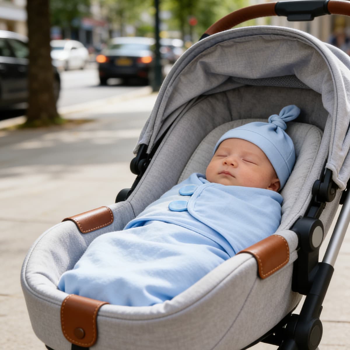 Newborn Pure Cotton Cap and Swaddle Set Baby Cartoon Wrap Blanket Anti-Startle Sleep Sack Spring Summer Swaddle Cloth