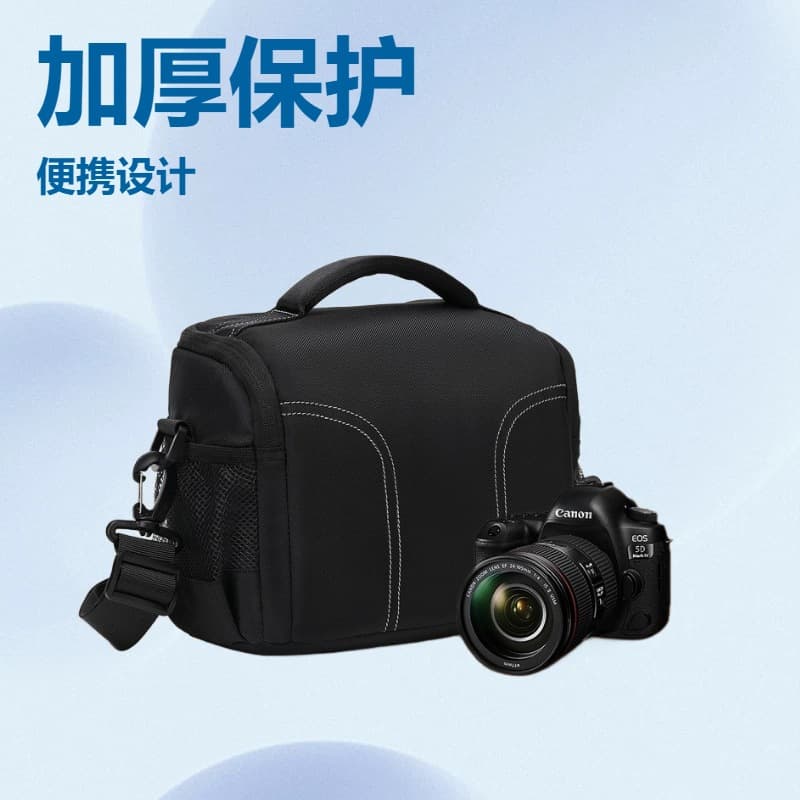 2023 New Handheld Camera Bag Portable Thickened Small Capacity DSLR Backpack Waist Bag Crossbody Camera Bag