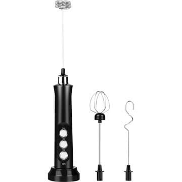 Handheld Electric Egg Beater Mixer, Small Milk Frother for Whipping Cream and Coffee Milk Frothing