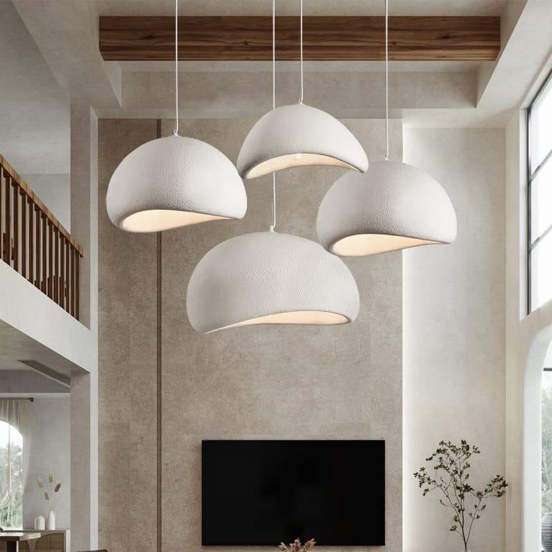 Wabi-Sabi Style Pendant Light Single-Head Clothing Store Restaurant Light Hotel Homestay Villa Zhongshan Guzhen Lighting Amazon Cross-Border