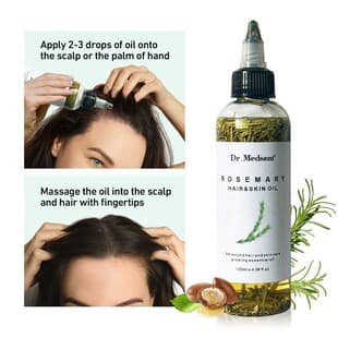 Rosemary Hair Oil in Stock, Hair Care Essential Oil, Hair Treatment Oil, OEM Customization