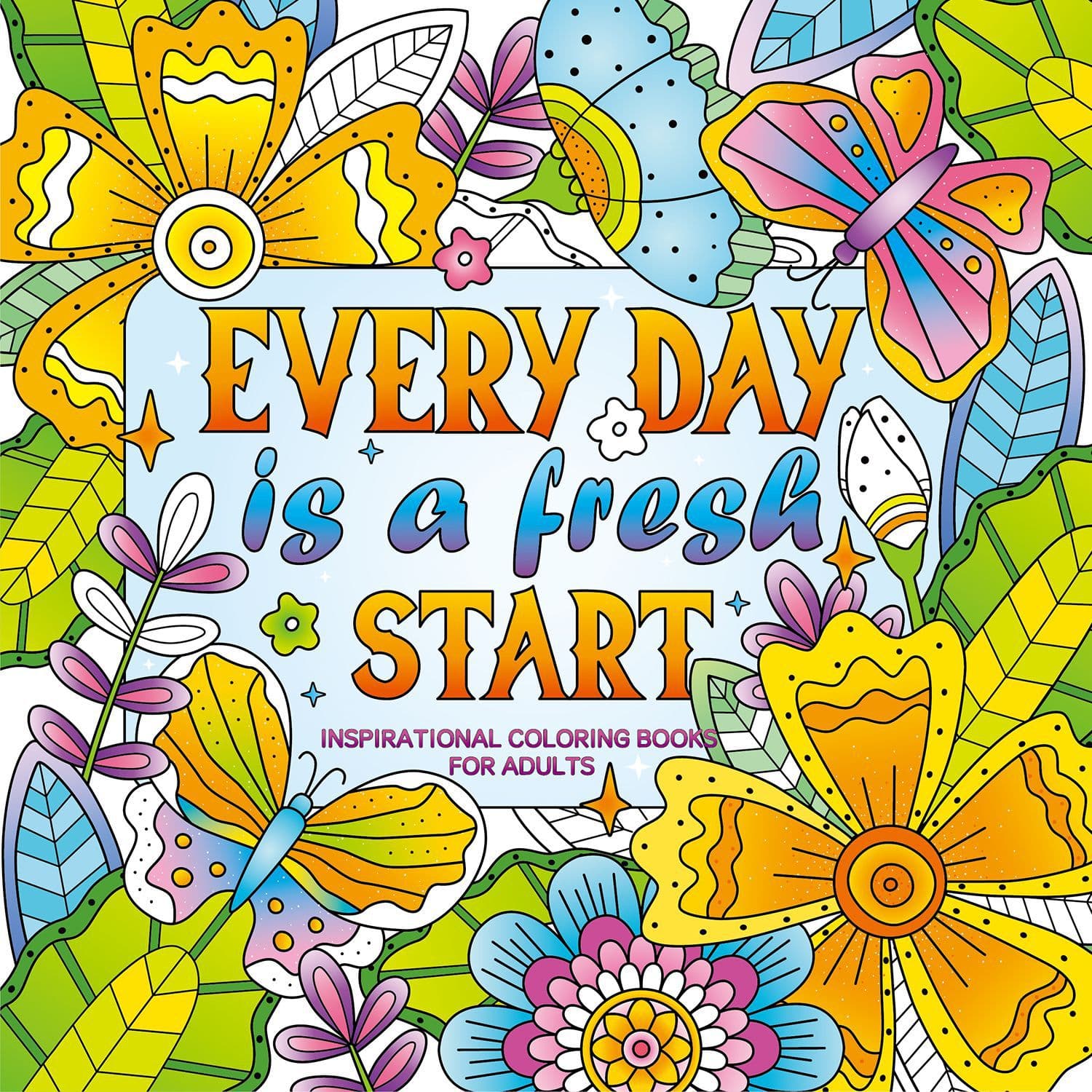 Wholesale Adult Coloring Books, Motivational Stress-Relief Coloring Books, Adult Doodle Drawing Books