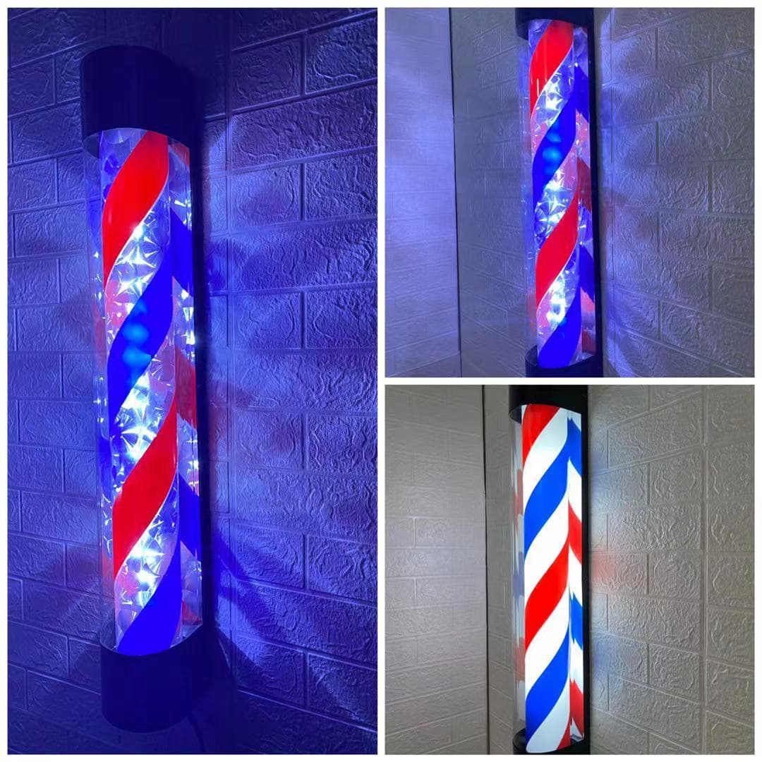 Barber pole light #Hair salon sign light #Barbershop light #Salon light #Factory direct, wholesale discounts available