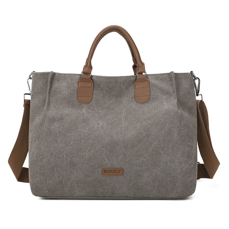 Large Capacity Tote Bag 2026 New Casual Minimalist Crossbody Bag Work Commute Handbag Shoulder Canvas Bag Women's Bag