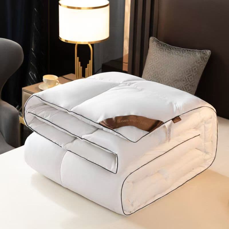 Hotel quilt, down-alternative fiber quilt, autumn-winter thickened warm comforter core, bulk purchase gift quilt wholesale distribution
