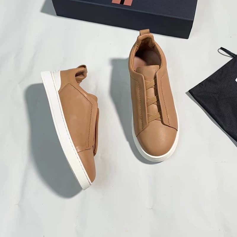 Wu Lei Men's Shoes TripleStitcSECONDSKIN Genuine Leather Casual Shoes Comfortable Pure Leather Star-Lord Collaboration