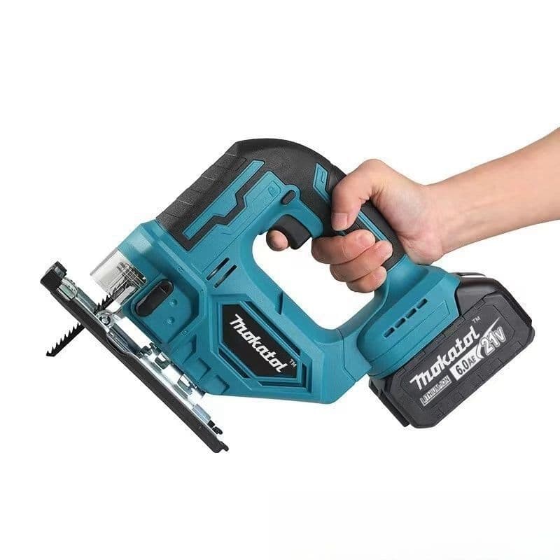 Brushless Lithium Jigsaw Multi-functional Handheld Wood Scroll Saw Rechargeable Blade Small Woodworking Cutter