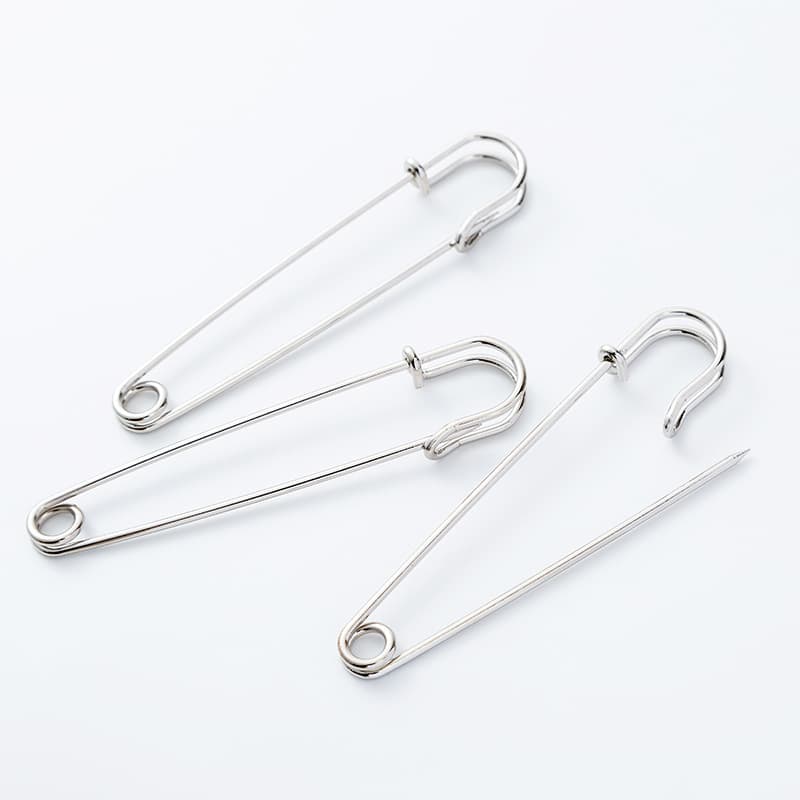 Cross-border carpet pin iron large pin handmade diy jewelry accessories safety brooch clothing large buckle pin