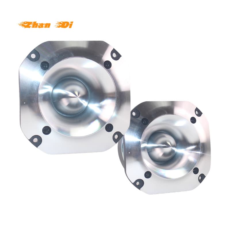 New Car Audio Modification Tweeter Aluminum Car Tweeter Speaker Aluminum Bullet Horn High Fidelity