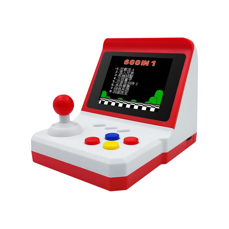 New H6 Game Console 3-Inch Mini Arcade Puzzle Children's Home Two-Player Retro Nostalgic Game Console for Cross-Border