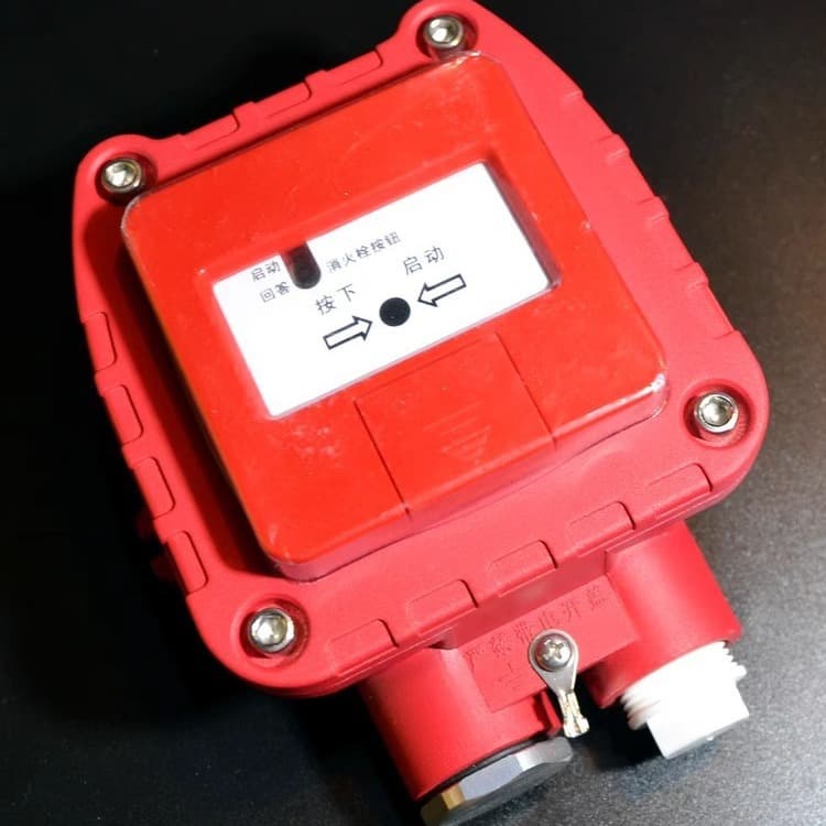 Xihe Caiqiao Explosion-proof Fire Alarm J-SAP-M-SB8304 EX Explosion-proof Fire Alarm Flameproof Fire Hydrant Button