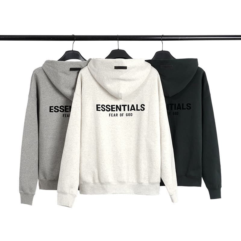 FOG ESSENTIALS Eighth Season High-Street Trendy Hoodie with Back Print and Hood