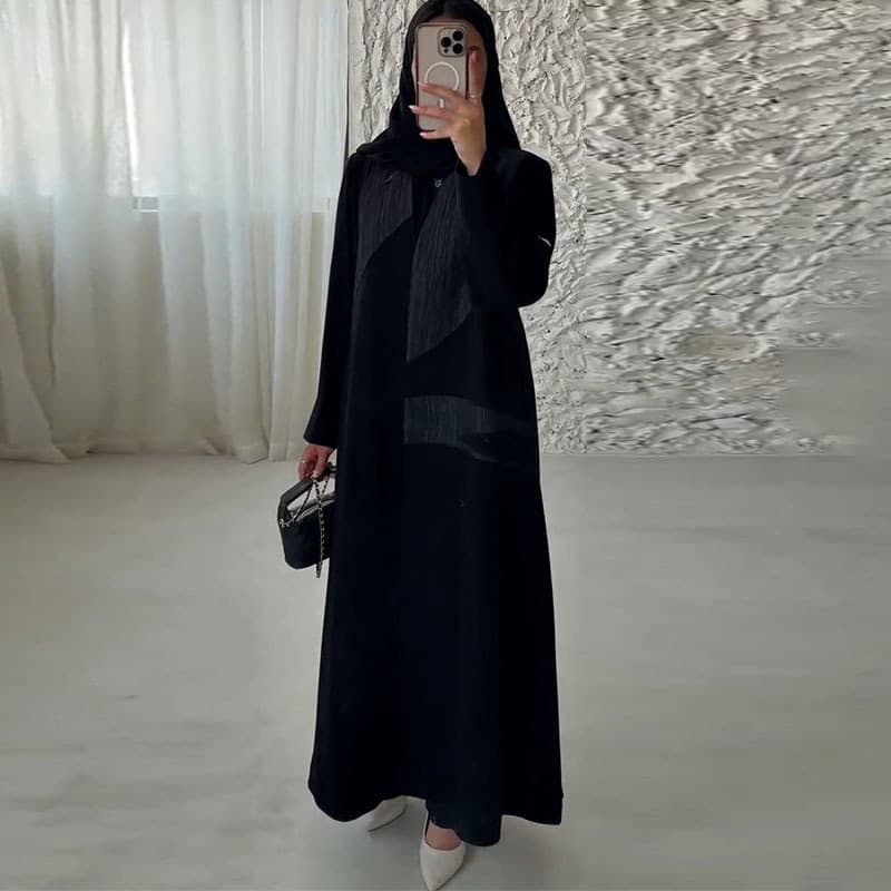 2025 Spring/Autumn Cross-Border New European/American Amazon Cross-Border Women's Retro Color Block Loose Oversize Long Coat