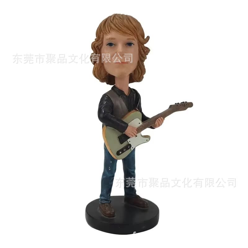 Custom Resin Figure Bobble Head Star Figurine Bobblehead