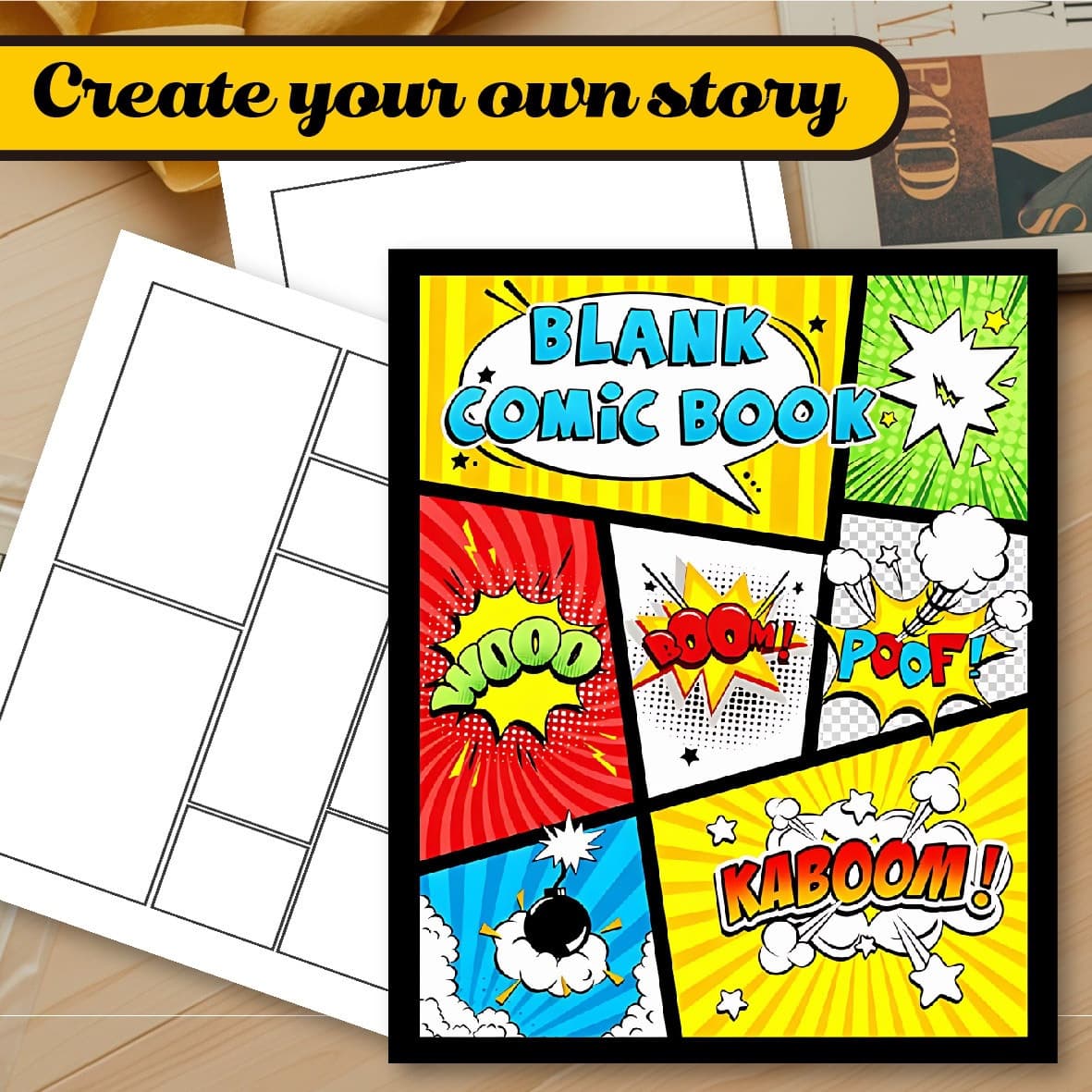 Cross-border New Product Create Your Own Comic Book