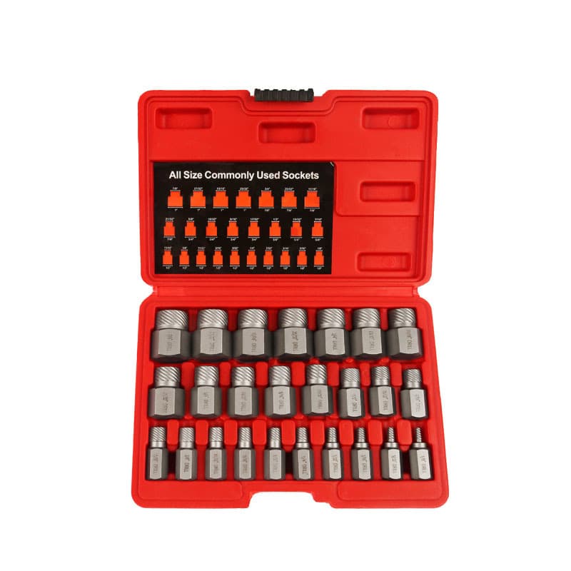 Hexagon Socket Screw Extractor Tool for Broken Stripped Rusted Bolt Nut Removal