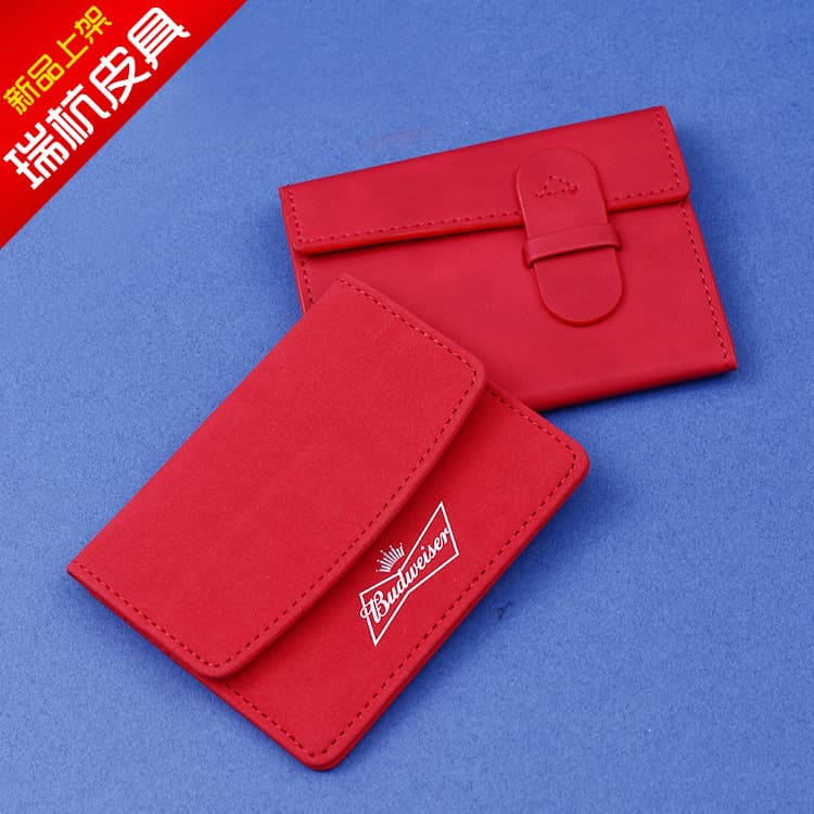 PU Leather Card Holder Fashionable Women's Small Wallet RFID Multi-Slot Coin Purse Bank Credit Card Leather Card Case