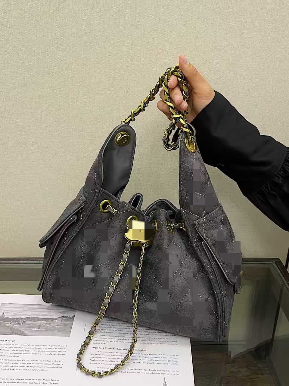 New Cross-Border Diamond Quilted Single Shoulder Chain Bag Commuting Versatile Original Replica High-End Bag Factory Direct Foreign Trade Wholesale