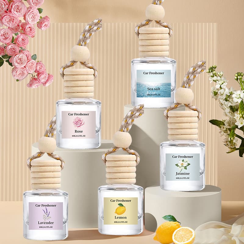 Cross-border Hot Seller Car Air Freshener, Odor Eliminating, Long-lasting Fragrance, Fresh Scent Small Pack Portable Wholesale