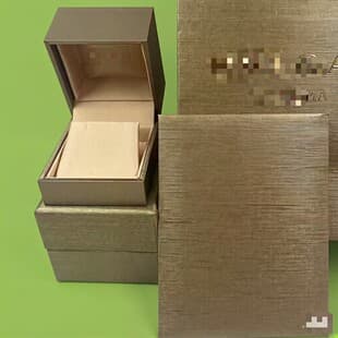 Bvlgari Family Jewelry Box Ring Box Original Counter Jewelry Box Jewelry Box Packaging Box Tote Bag Jewelry Packaging Box