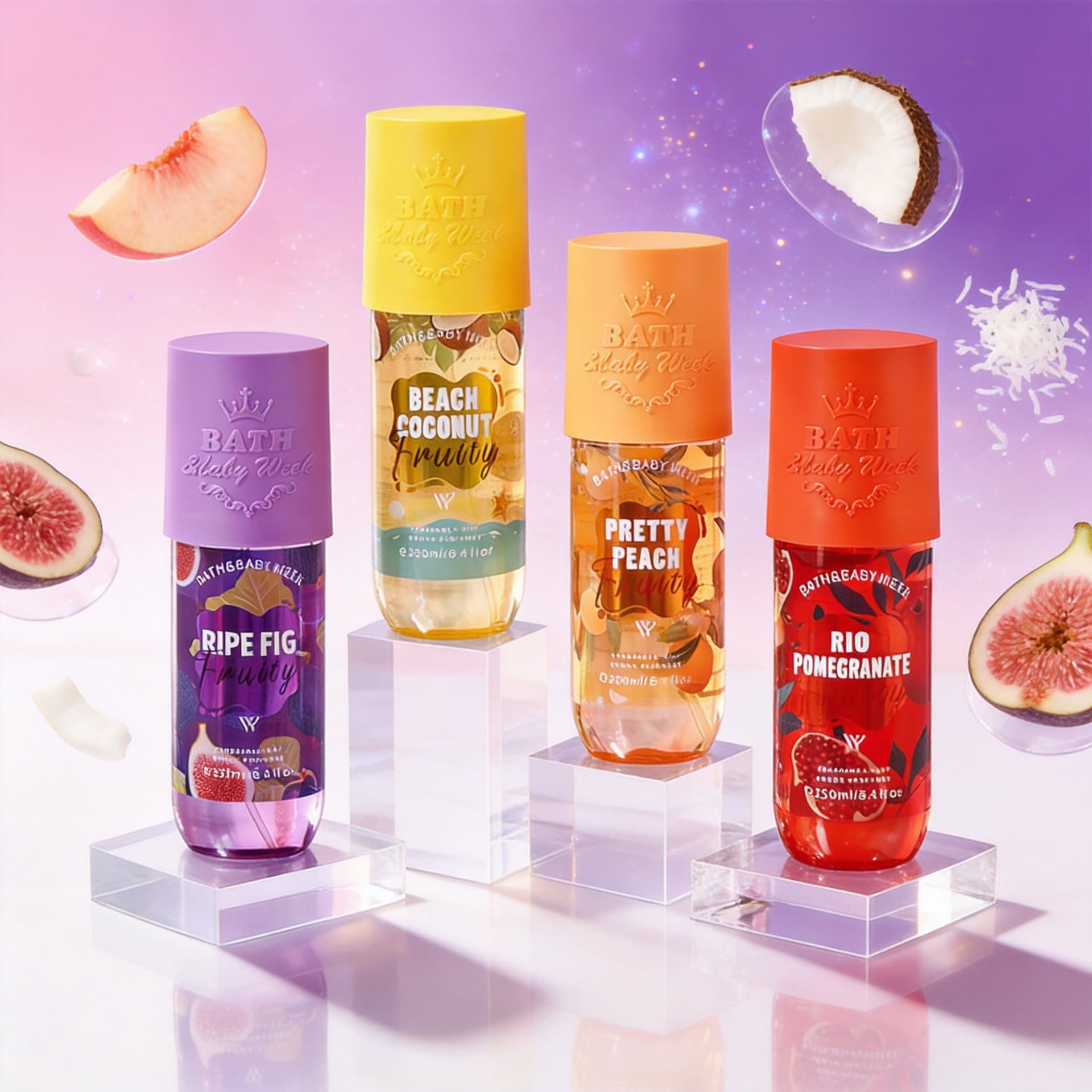Cross-border Supply Women's Perfume Body Splash Long-lasting Fragrance 250mL Factory Trade Wholesale