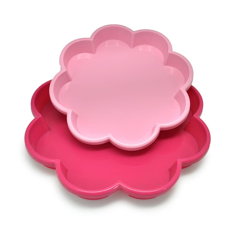 Cross-border Special Flower Shape Silicone Baking Tool Healthy Eco-friendly Silicone Mold High Temperature Resistant Multi-functional Cake Mold