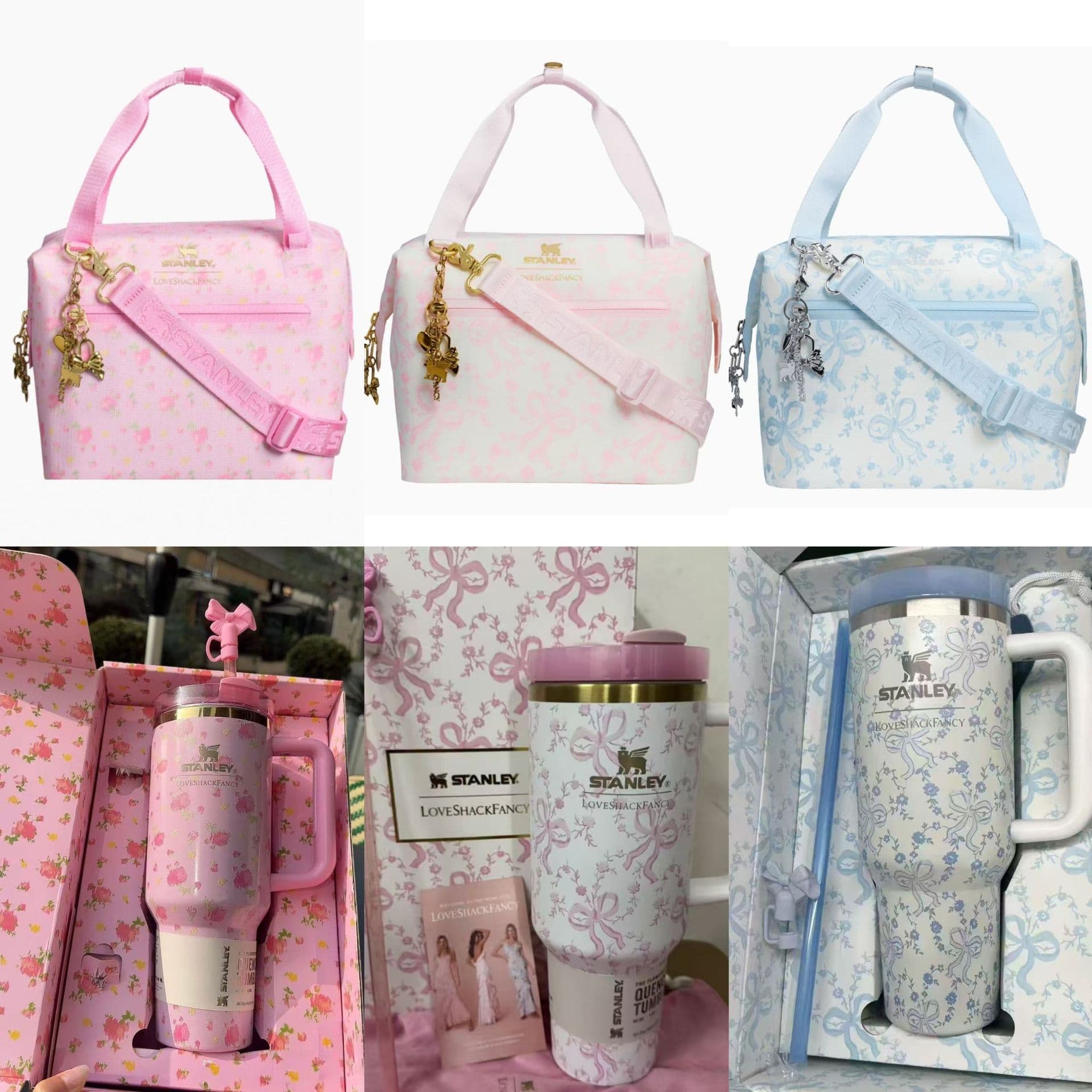 Cross-Border Stanley Lunch Bag the All Day 40 oz Stanley Printed Lunch Bag