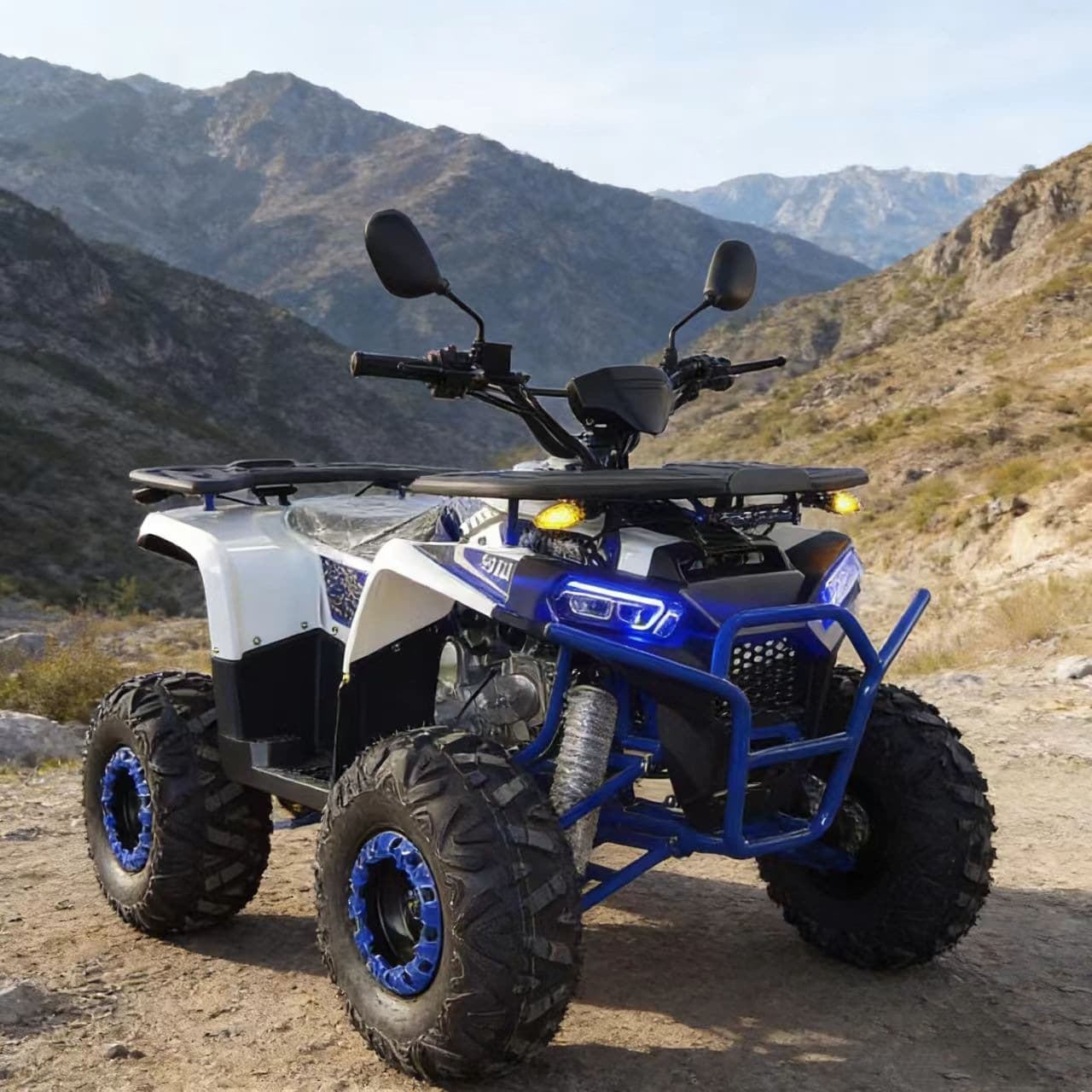 New 125CC All-Terrain Vehicle, ATV Off-Road Four-Wheel Motorcycle, Scenic Area Mountain Bike, Automatic Transmission